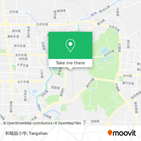和顺园小学 map