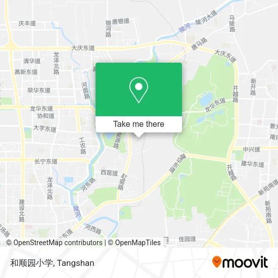 和顺园小学 map