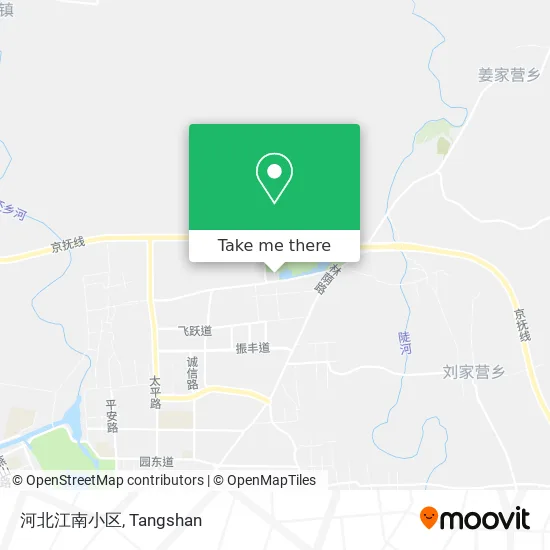河北江南小区 map