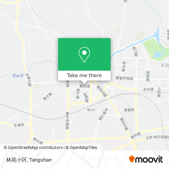 林苑小区 map