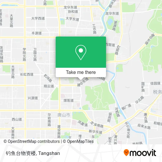 钓鱼台物资楼 map