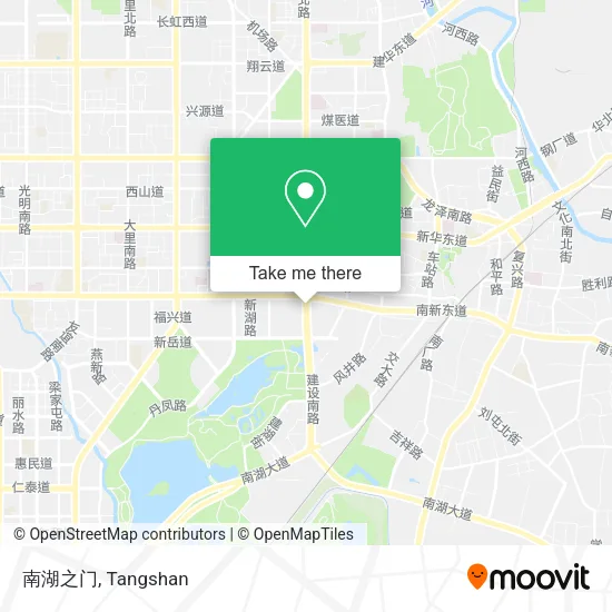 南湖之门 map
