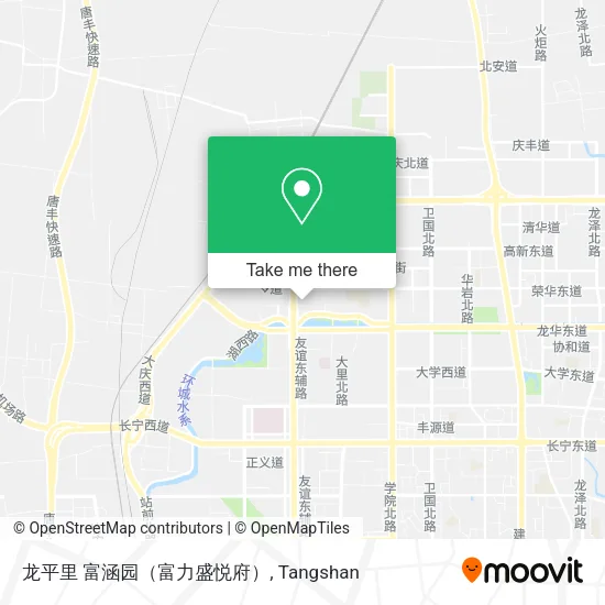 龙平里 富涵园（富力盛悦府） map