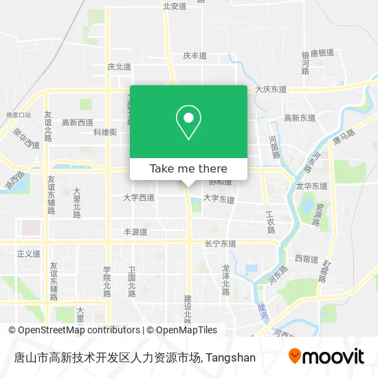 唐山市高新技术开发区人力资源市场 map