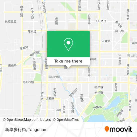 新华步行街 map