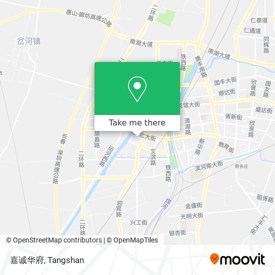嘉诚华府 map
