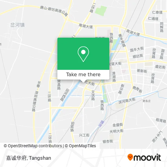 嘉诚华府 map