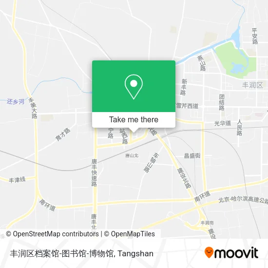 丰润区档案馆-图书馆-博物馆 map
