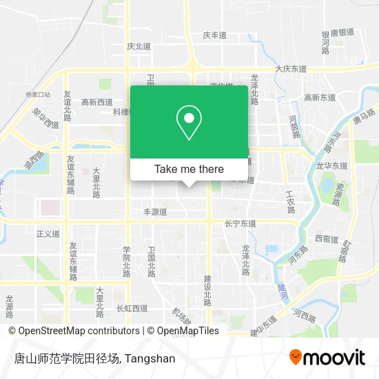 唐山师范学院田径场 map