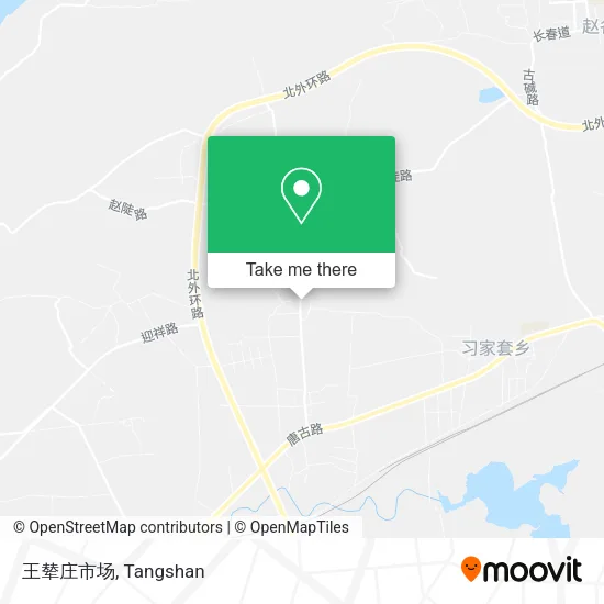 王辇庄市场 map