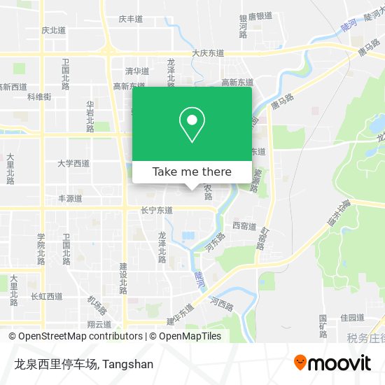 龙泉西里停车场 map