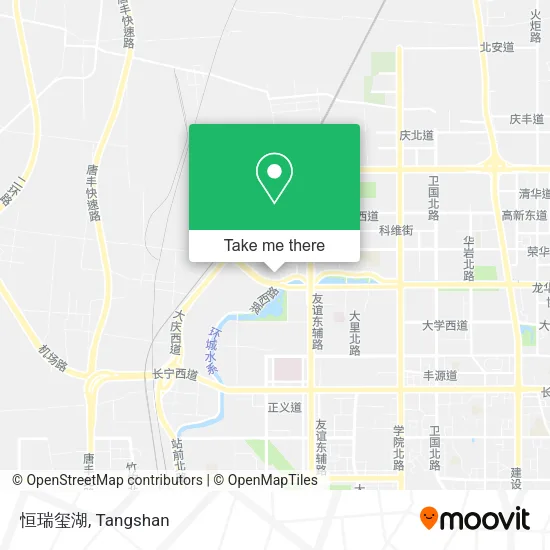 恒瑞玺湖 map