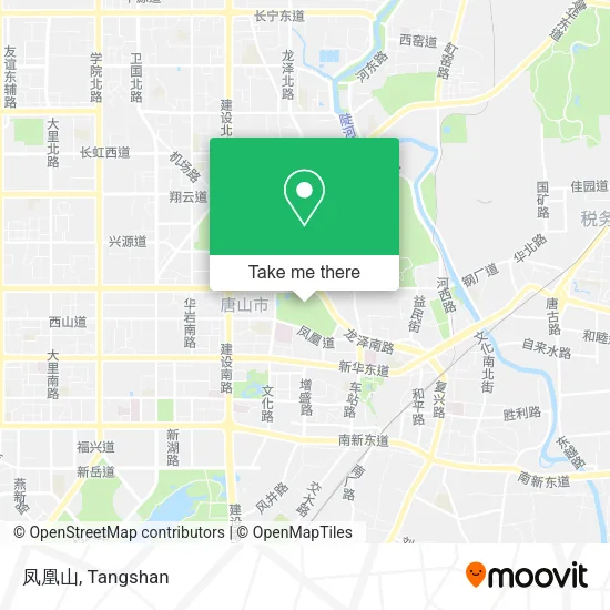 凤凰山 map