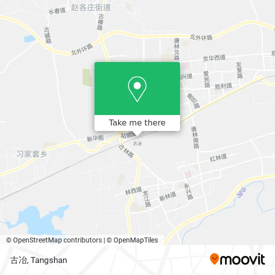 古冶 map
