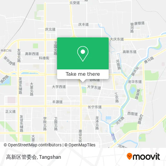 高新区管委会 map