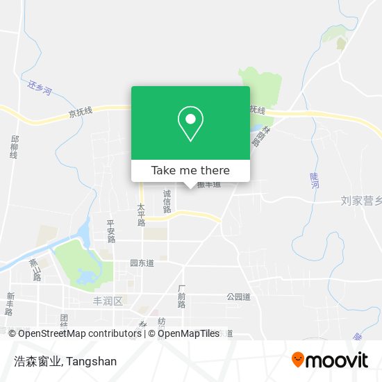 浩森窗业 map