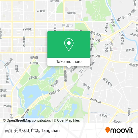 南湖美食休闲广场 map