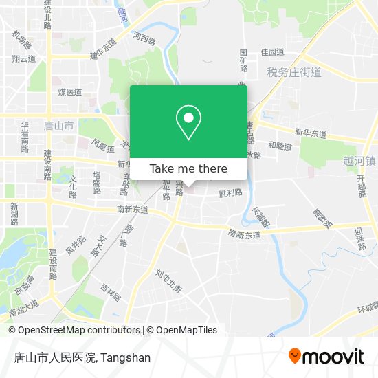 唐山市人民医院 map