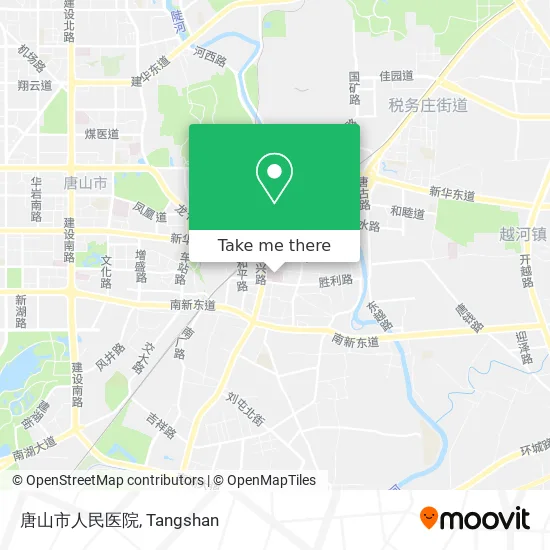 唐山市人民医院 map