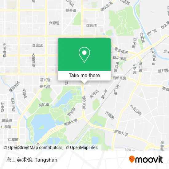 唐山美术馆 map