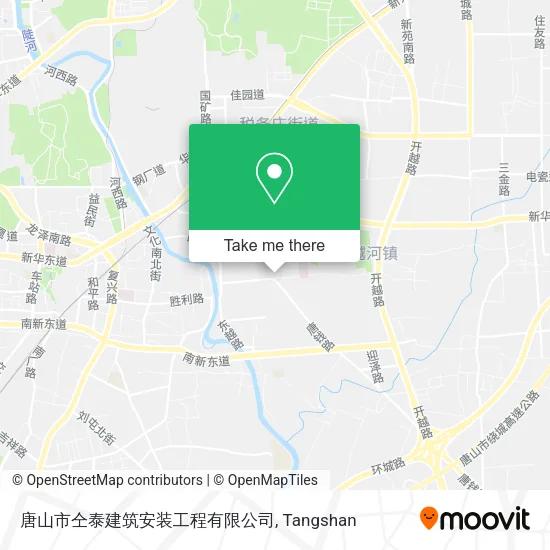 唐山市仝泰建筑安装工程有限公司 map