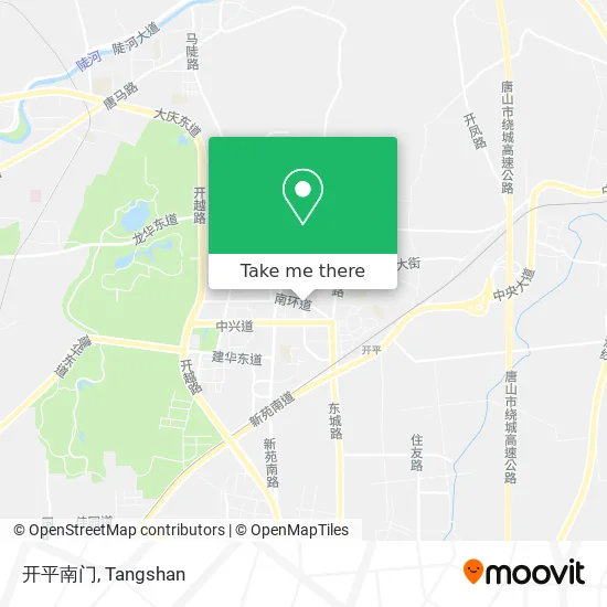 开平南门 map