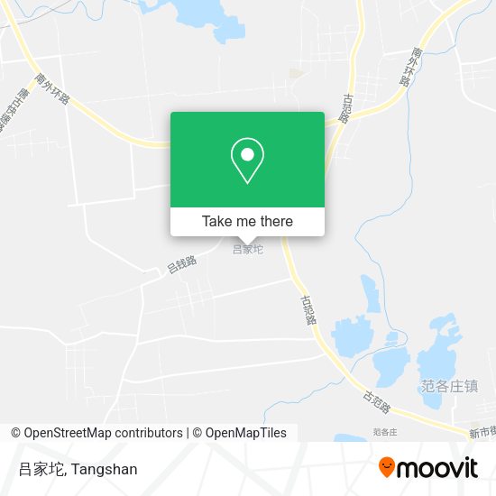 吕家坨 map