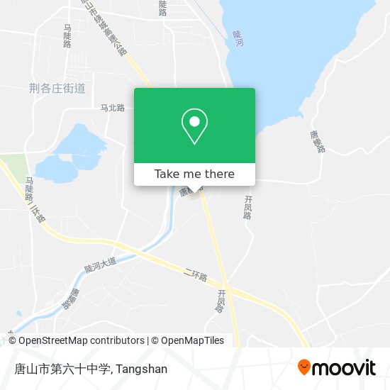 唐山市第六十中学 map
