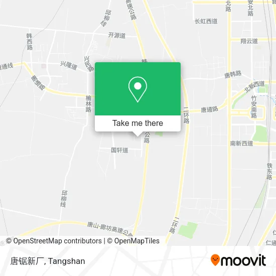 唐锯新厂 map