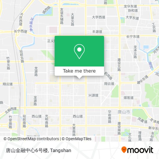 唐山金融中心6号楼 map