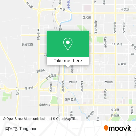 周官屯 map