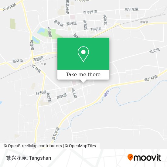 繁兴花苑 map