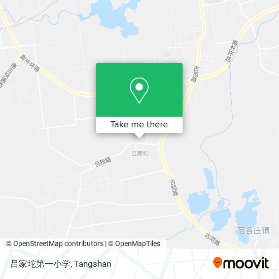 吕家坨第一小学 map