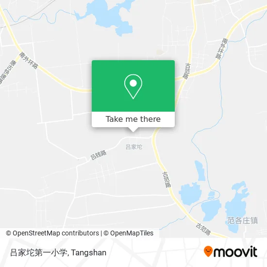 吕家坨第一小学 map