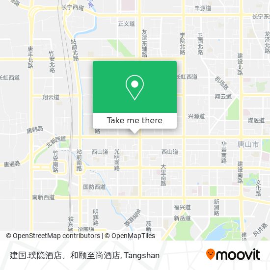 建国.璞隐酒店、和颐至尚酒店 map