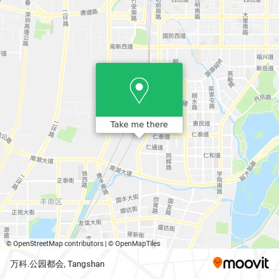 万科.公园都会 map