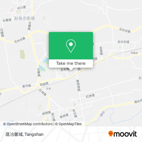 晟冶馨城 map