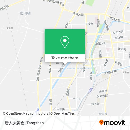 唐人大舞台 map