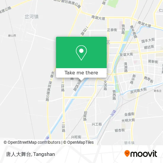 唐人大舞台 map