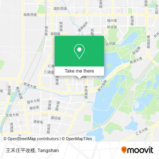 王禾庄平改楼 map