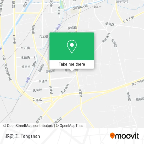 杨贵庄 map
