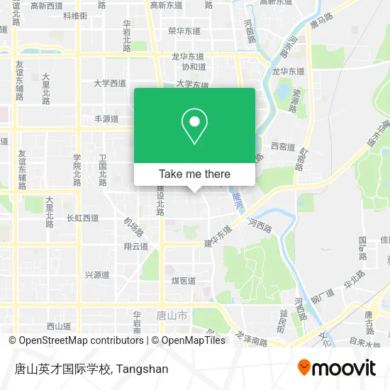 唐山英才国际学校 map