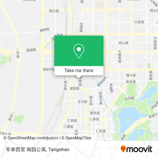 常泰西里 南园公寓 map