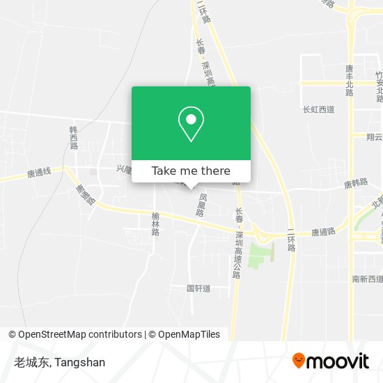 老城东 map