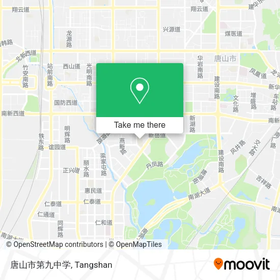 唐山市第九中学 map