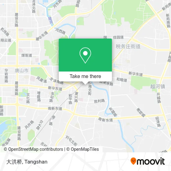 大洪桥 map