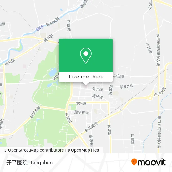 开平医院 map