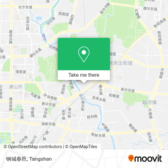 钢城春邑 map