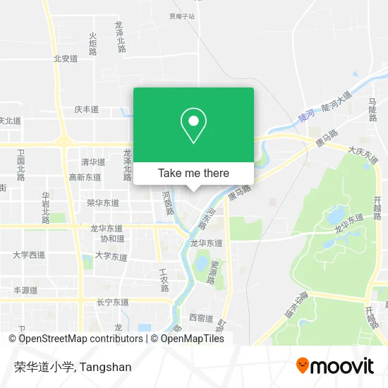 荣华道小学 map