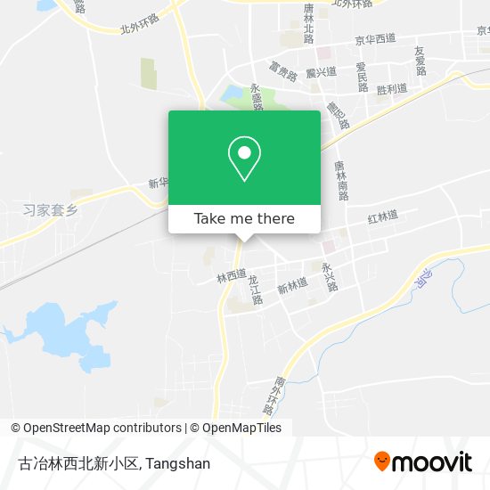 古冶林西北新小区 map